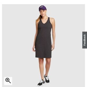Eddie Bauer Black Meadow Trail Tank Dress-Size L   NWOT